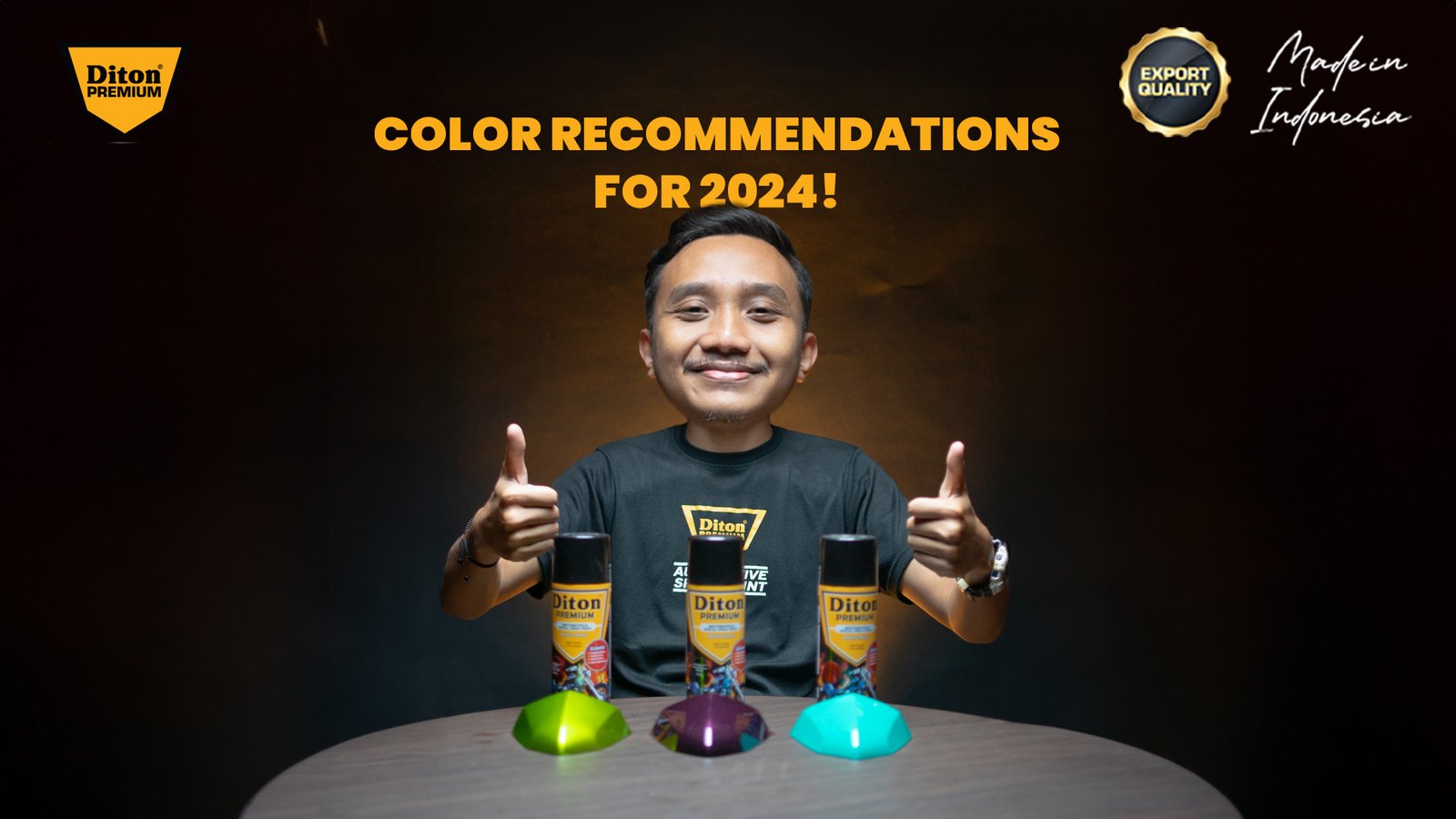 Tren Warna Motor 2024 dari Diton Premium