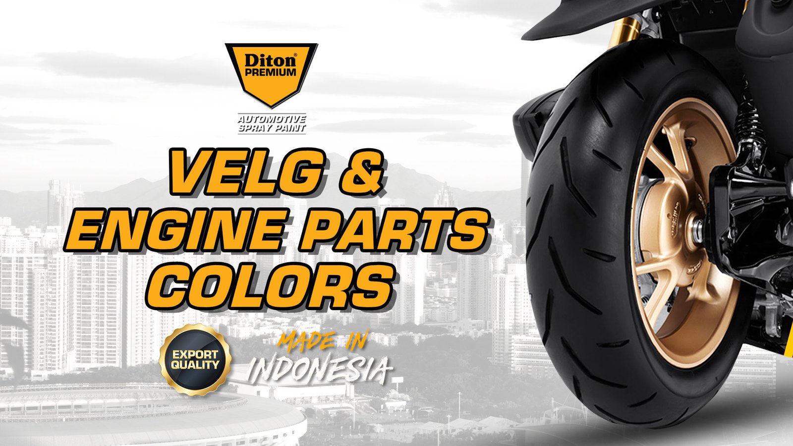 DITON PREMIUM - VELG & ENGINE PARTS COLORS