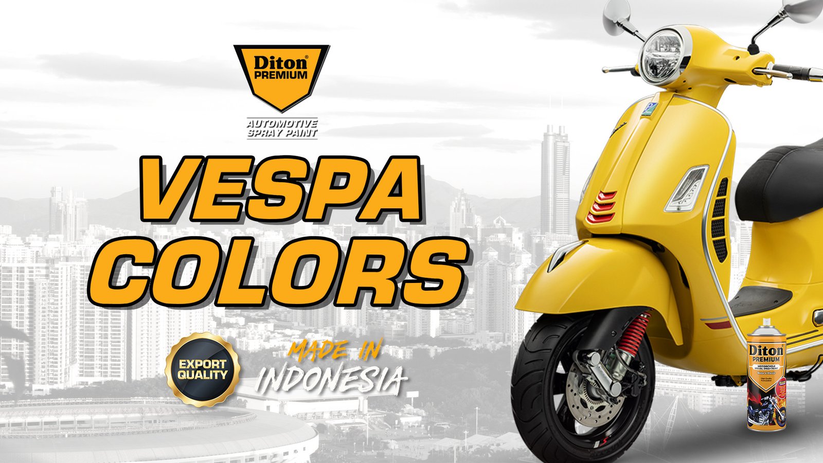 DITON PREMIUM - VESPA COLORS