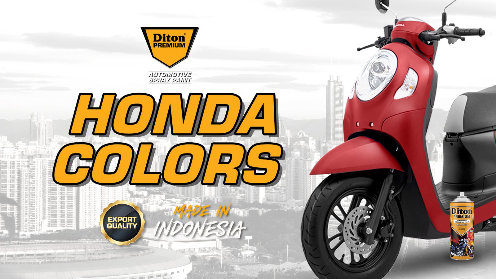 DITON PREMIUM - HONDA COLORS