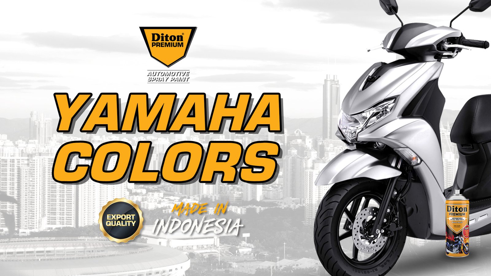 DITON PREMIUM - YAMAHA COLORS