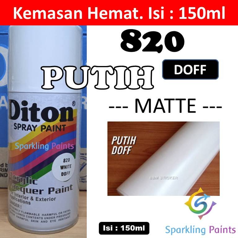 DITON - WHITE DOFF 820 - 150ML