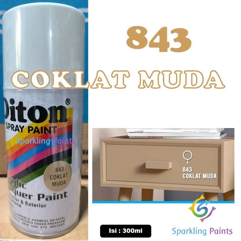 DITON - COKLAT MUDA 843 - 300ML