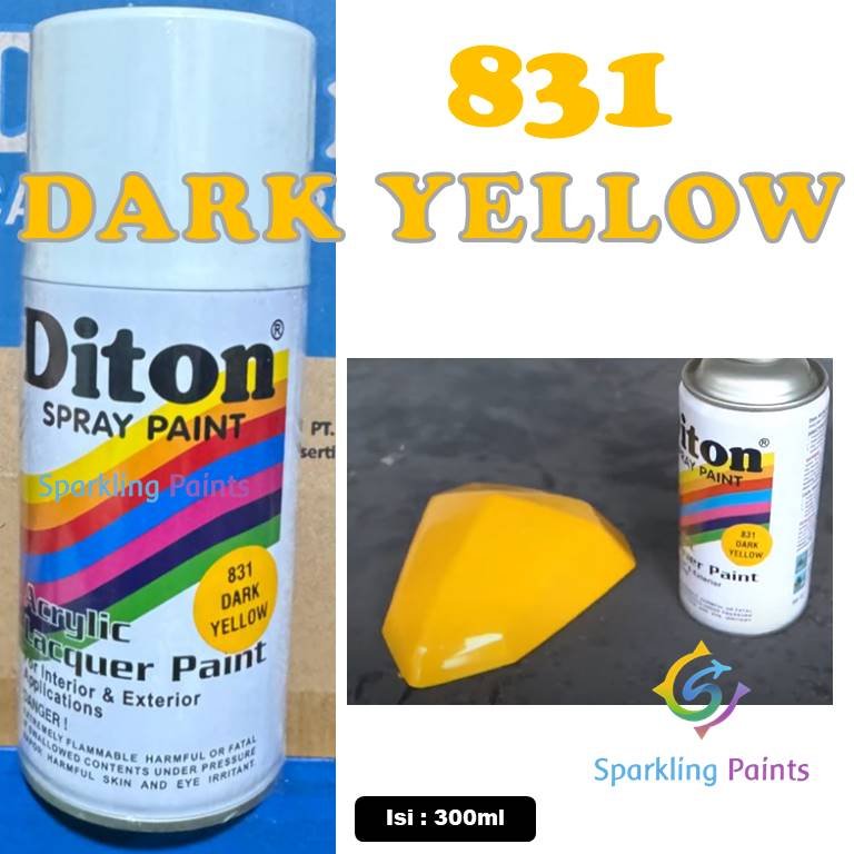 DITON - DARK YELLOW 831 - 300ML