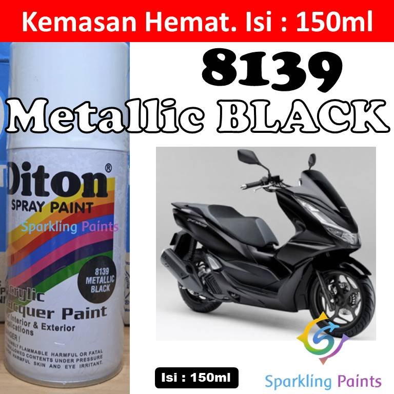 DITON - METALLIC BLACK 8139 150ML