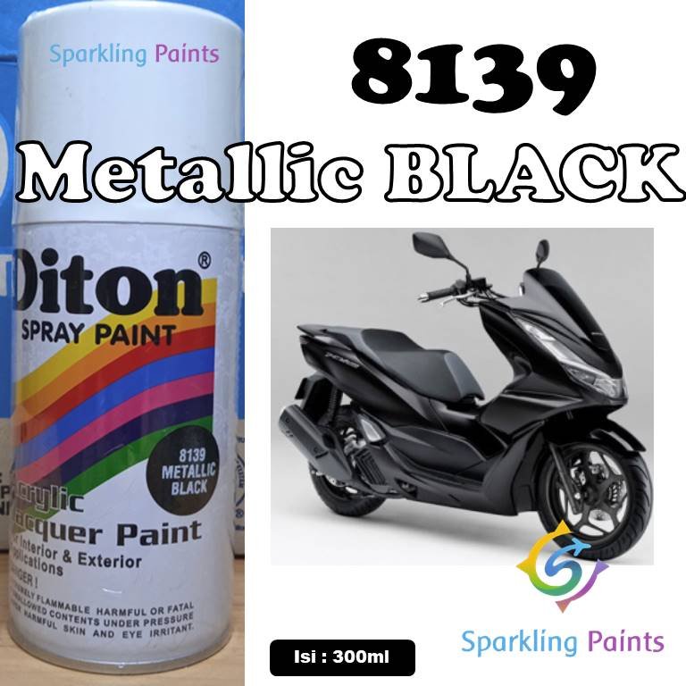 DITON - METALLIC BLACK 8139 300ML