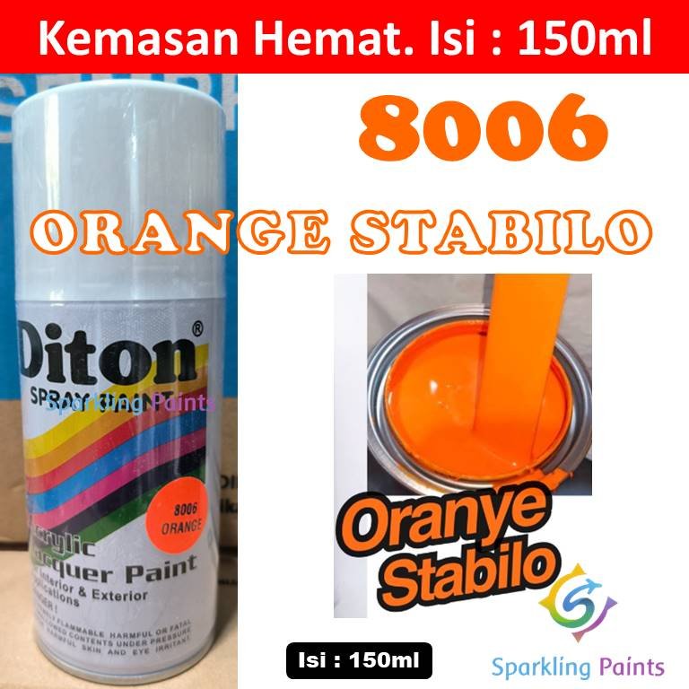 DITON - FLUORESCENT ORANGE 8006 150ML