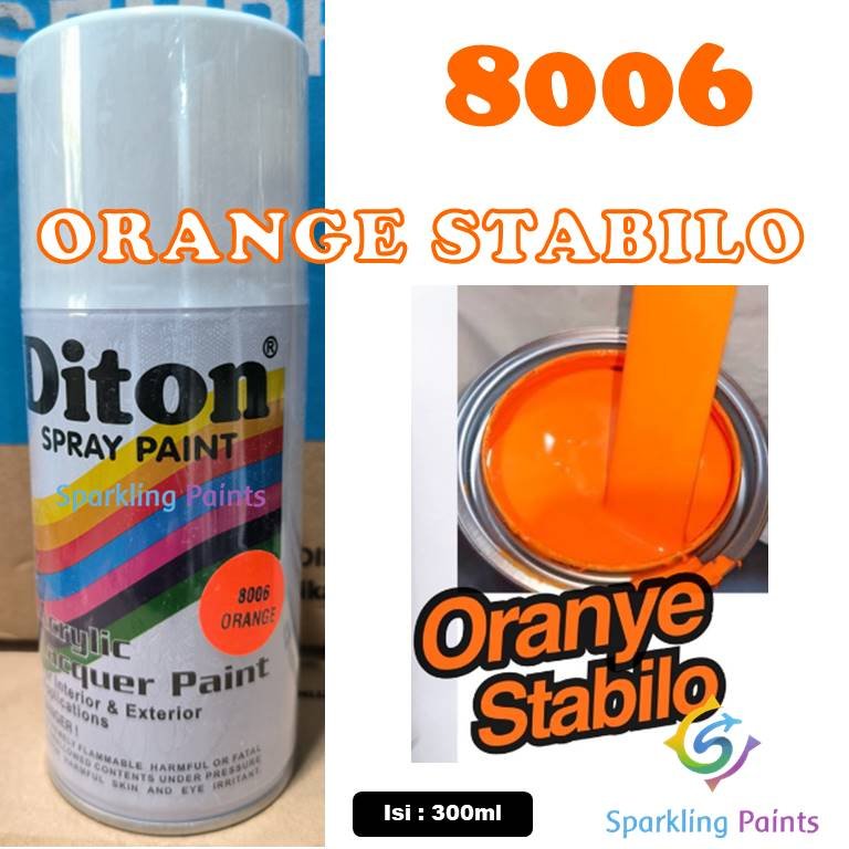 DITON - FLUORESCENT ORANGE 8006 300ML