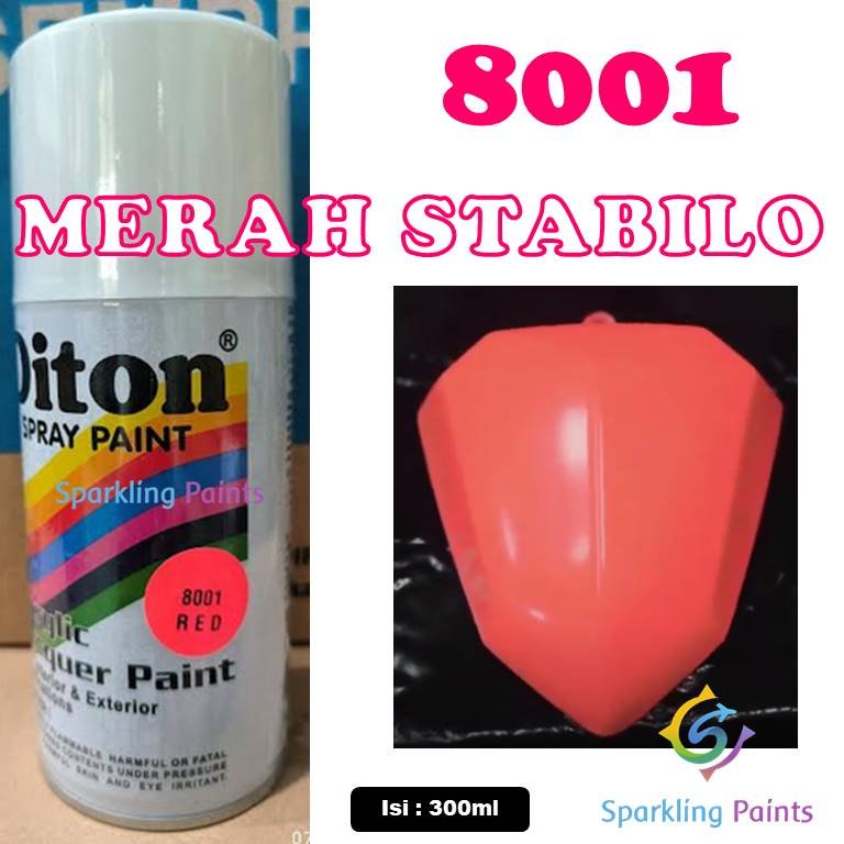 DITON - FLUORESCENT RED 8001 300ML