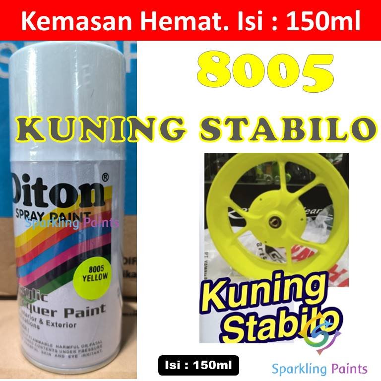 DITON - FLUORESCENT YELLOW 8005 150ML