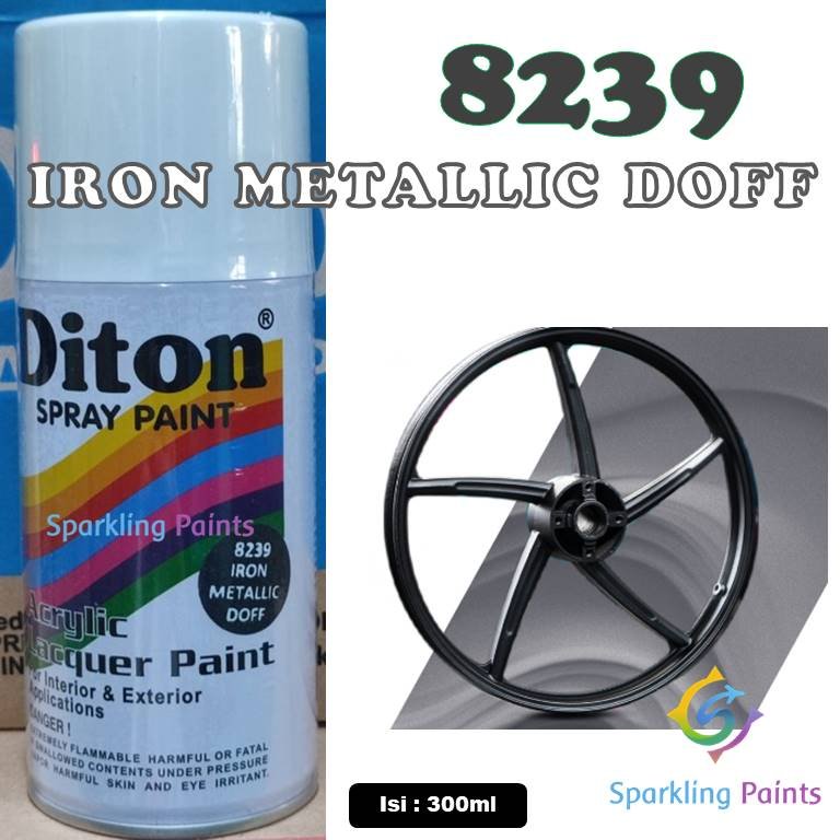 DITON - IRON METALLIC DOFF 8239 300ML