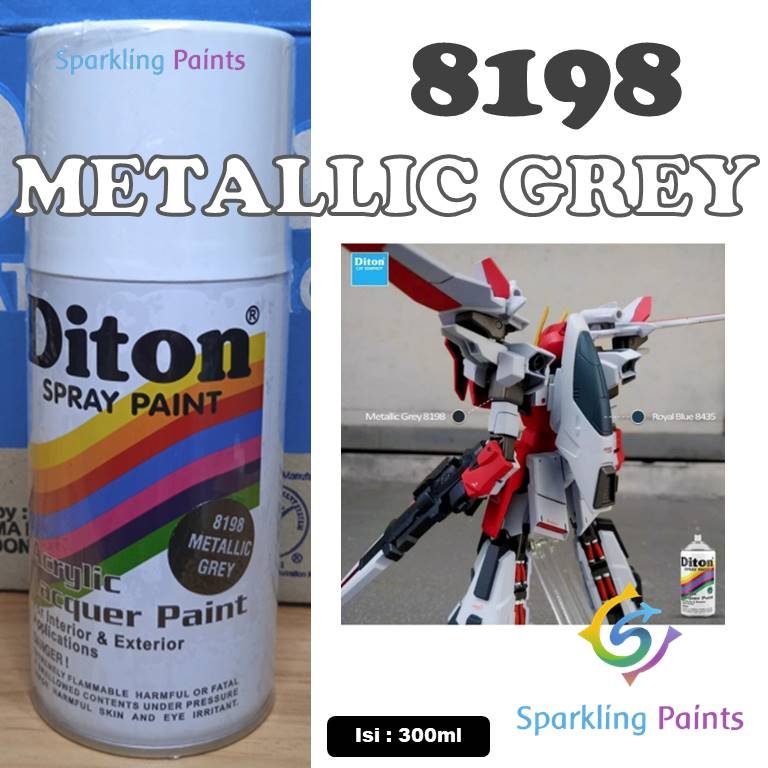 DITON - METALLIC GREY 8198 300ML