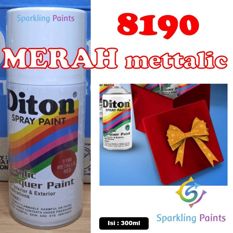 DITON - METALLIC RED 8190 300ML