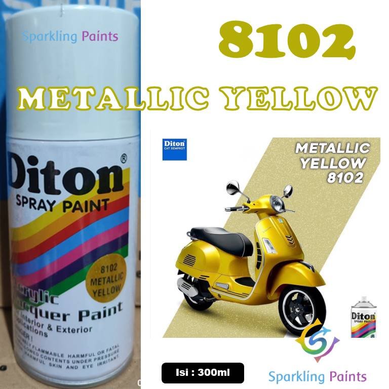 DITON - METALLIC YELLOW 8102 300ML