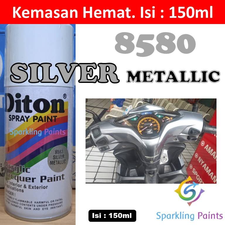 DITON - SILVER METALLIC 8580 150ML