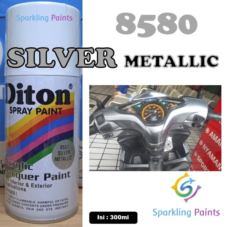 DITON - SILVER METALLIC 8580 300ML