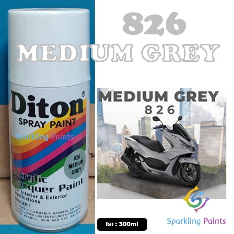 DITON - MEDIUM GREY 826 - 300ML