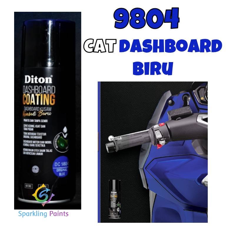 DITON PREMIUM - DASHBOARD COATING 9804 ORIGINAL BLUE 400ML