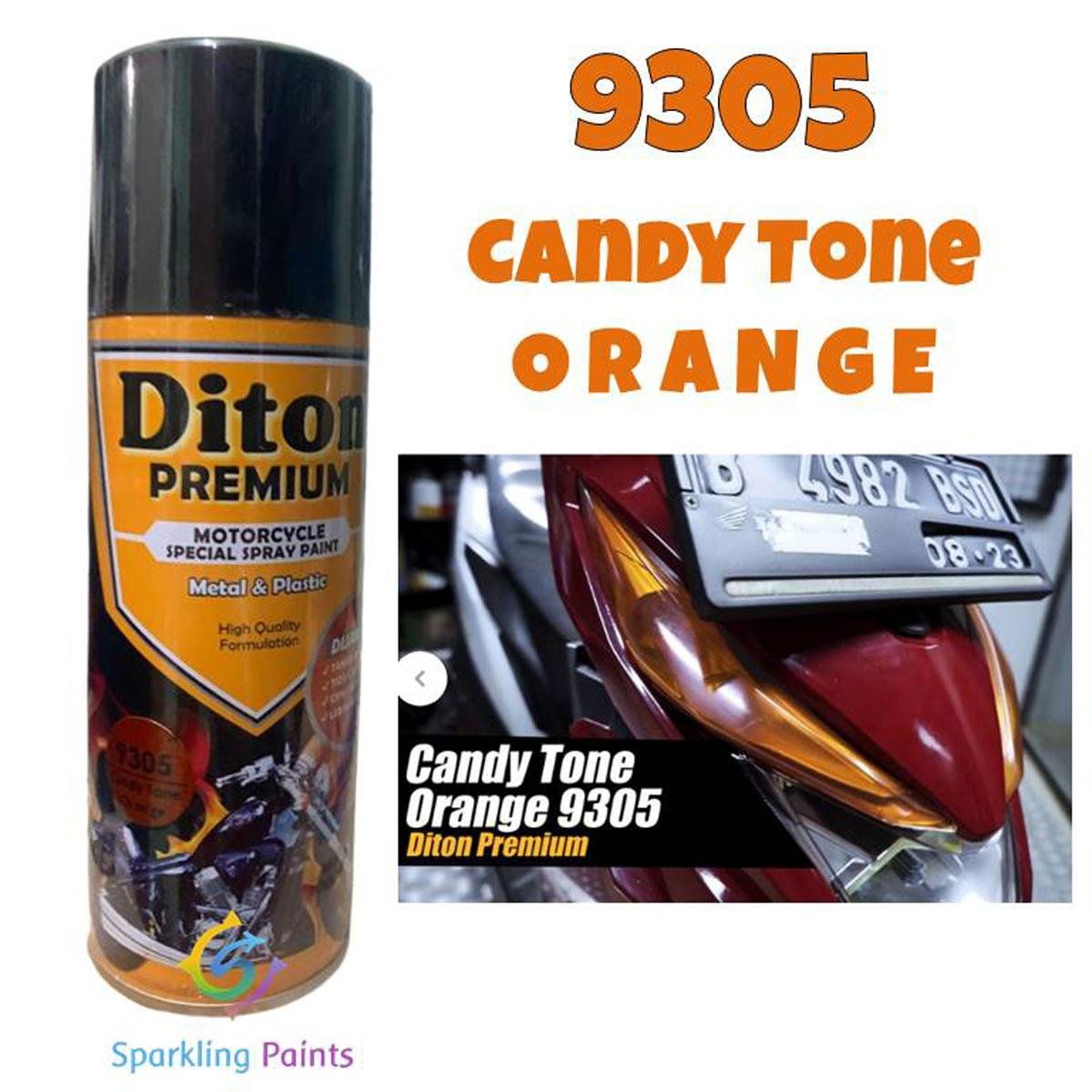 DITON PREMIUM - CANDY TONE ORANGE 9305 400ML