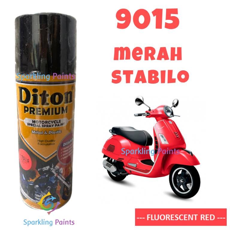 DITON PREMIUM - FLUORESCENT RED 9015 400ML