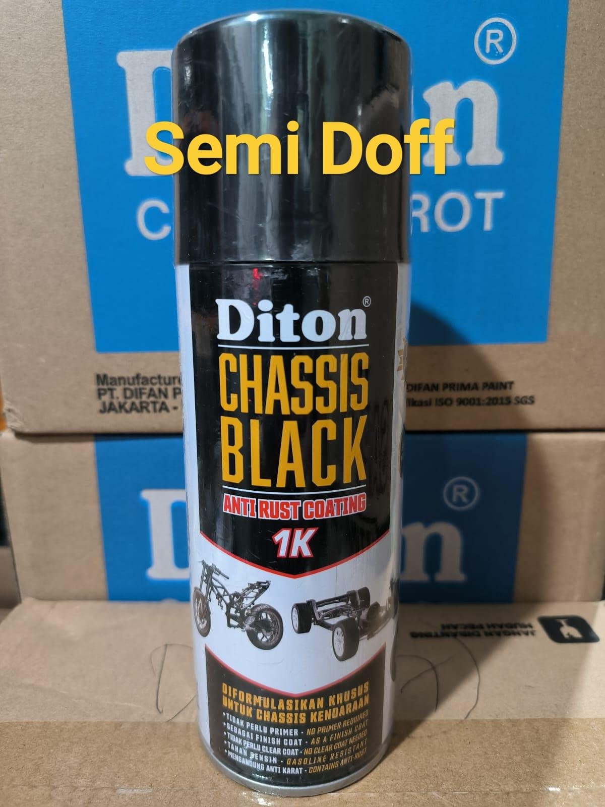 DITON PREMIUM - CB02 CHASIS BLACK SEMI DOFF 1K 400ML