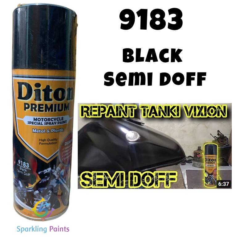 DITON PREMIUM - BLACK SEMI DOFF 9183 400ML