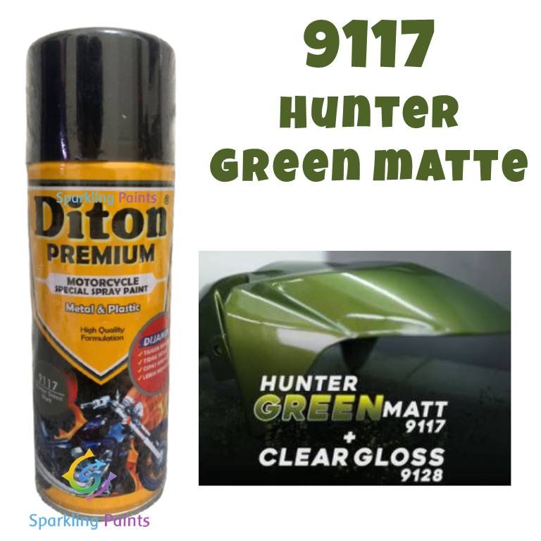 DITON PREMIUM - HUNTER GREEN MATT Y 9117 Y9117 400ML