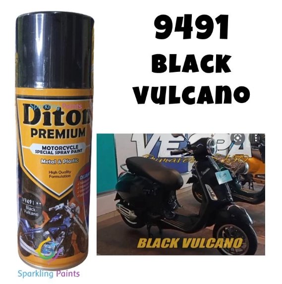 DITON PREMIUM - VESPA BLACK VULCANO V 9491 V9491 400ML