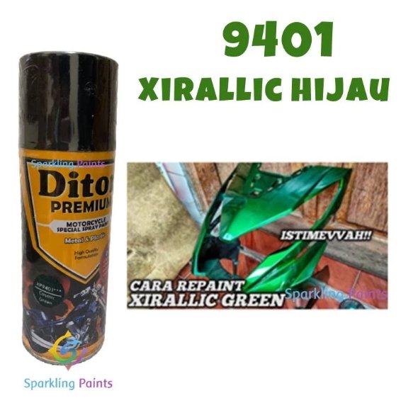 DITON PREMIUM - XIRALLIC COSMIC GREEN XP9401 XP 9401 400ML